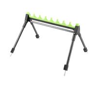Ungtyb Fishing Rod Holder for Ground - 12-Slot Portable Fishing Rod Storage Holder | Foldable Fish Pole Storage Rack for Grandpa Uncle Father Husband