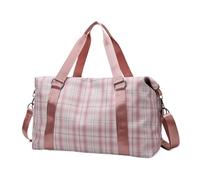 Ungtyb Gym Duffel Bag, Water Resistant Sports Travel Bags, 25L Large Capacity with Wet Pocket, Lightweight Sturdy Weekender Tote for Gym, Swimming, Yoga, Travel, pink, riferimento alla