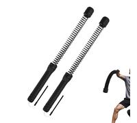 Ungtyb Gym Training Ropes for Home Gym | Short Wireless Battle Rope, 2 Pieces Fitness Band Non-Slip Anti-Tangle for Gym Garden Outdoor Travel Home Boxing