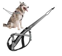 Ungtyb Pulling Harness for Dogs,Reflective Big Dog Harness - Adjustable Strap for Exercise Sports Walking Training Skating Outdoor Activities Sled Pulling