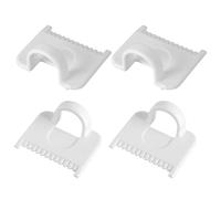 Ungtyb Seam Guide Ruler - 4-Piece Sewing Finger Ruler Set with Finger Protector | Precision Measuring Tool for Women Beginners Tailors Dressmaking Upholstery Fabric Repair Quilting 1.97x1.57x0.91in