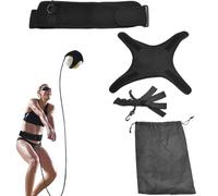 Ungtyb Volleyball Serving Trainer - Rebounder Equipment | Beginner Serving Exerciser for Outdoor, Gym, Backyard, School, Course, Tournament, Practice, Training, Volleyball Skills Development