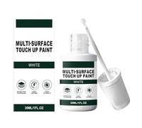 Ungtyb White Paint Pen Wood - 30ML Waterproof Fine Tip Scratch Filler | Quick-drying Wall Paint for Enamel Kitchen Cabinet, Furniture Touched Up Tool for Metal Appliance, Door Repair Pen