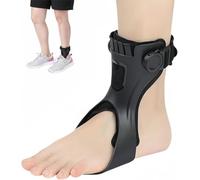 unhap Cedro Foot Drop Brace AFO, Breathable Ankle Foot Orthosis Support for Walking, Lightweight Foot Drop Brace for Men & Women (Right foot, L)