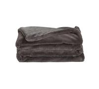 UnHide Lil’ Marsh - Faux Fur Blanket - Durable, Lightweight, Extra Soft Blanket - Machine Washable - Charcoal Charlie, Small (50” x 60”)