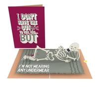 Unhinged 3D Pop Up Funny Valentines Card for Him/Her - Cheeky, Rude, Hilarious and Funny Anniversary Card for Husband, Wife, Couple, Boyfriend, Girlfriend, Valentine's Day, Wedding