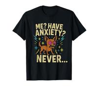 Unhinged Chihuahua Dog | Unfiltered Nervous Anxiety & ADHD T-Shirt