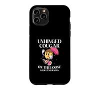 Unhinged Cougar On The Loose Lock up Your sons Case for iPhone 11 Pro