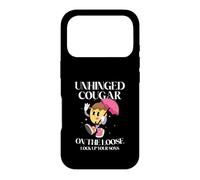 Unhinged Cougar On The Loose Lock up Your sons Case for iPhone 17 Pro
