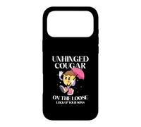 Unhinged Cougar On The Loose Lock up Your sons Case for iPhone 17 Pro Max