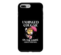 Unhinged Cougar On The Loose Lock up Your sons Case for iPhone 7 Plus/8 Plus