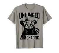 Unhinged Honey Badger Wild Attitude Meme T-Shirt