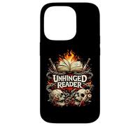 Unhinged Reader Horror Book Lover Dark Gothic Case for iPhone 14 Pro
