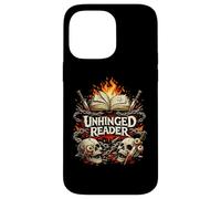 Unhinged Reader Horror Book Lover Dark Gothic Case for iPhone 14 Pro Max