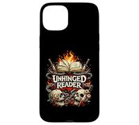 Unhinged Reader Horror Book Lover Dark Gothic Case for iPhone 15 Plus