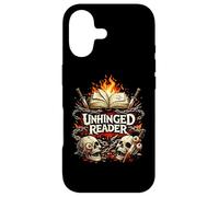 Unhinged Reader Horror Book Lover Dark Gothic Case for iPhone 17