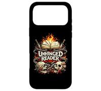 Unhinged Reader Horror Book Lover Dark Gothic Case for iPhone 17 Pro Max