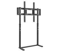 UNHO Floor TV Stand With Bracket: Free Standing Trolley Height Adjustable for 32"-85" Flat Panel LED LCD Screens, Max VESA 800x600, Loading Weight 40KG