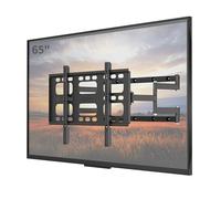 UNHO Swivel TV Wall Bracket for 40-85 Inch TV, Full Motion TV Mount with Articulating Dual Arm Heavy Duty Max VESA 600x400mm up to 100KG