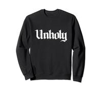 UNHOLY Goth Clothes Punk Rock Goth Satanic Army Atheist Sweatshirt
