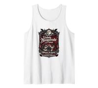 Unholy Masquerade Undead Skeleton Gothic Tank Top