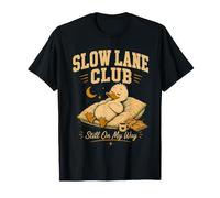 Unhurried Adventures Vintage Camping Duck Exploring Slowly T-Shirt