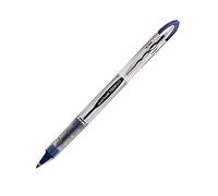 Uni-Ball 1 mm UB-200 Vision Elite Liquid Ink Rollerball Pen with Medium 0.6 mm Line Width and Blue Ink (Pack of 12)