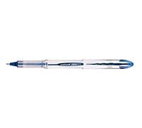 Uni-Ball 1 mm UB-200 Vision Elite Liquid Ink Rollerball Pen with Medium 0.6 mm Line Width and Blue Ink (Pack of 12)
