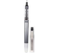 Uni-ball 125971000 0.7 mm Fine Eye Needle Rollerball Pen - Black (Pack of 12)