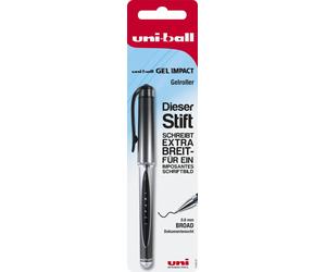 uni-ball 146897 "Gel Impact Um-153S" Gel Pen - Black