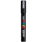 Uni-Ball 176453000 Posca Medium Bullet Tip Marker - Silver