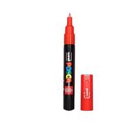 uni-ball 17871000 Posca Extra Fine Bullet Tip Marker - Red