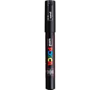 Uni-Ball 17897000 Posca Extra Fine Bullet Tip Marker - Black PC-1M