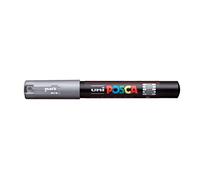 Uni-Ball 17913000 Posca Extra Fine Bullet Tip Marker - Silver