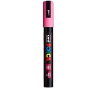 Uni-Ball 182528 - POSCA marker met medium ronde punt, roze, 1 stuk | Water-based pigment ink marker, opaque for almost all surfaces, replaceable tip