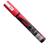 Uni-Ball 186221 - Raam- en krijtmarker UNI CHALK PWE-5M, 1,8 - 2,5 mm, ronde punt, wit