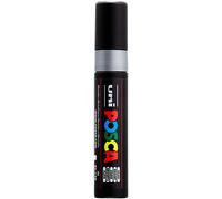 Uni-Ball 186382 - POSCA marker PC17K, met extra brede rechthoekige punt, zilver, 1 stuk