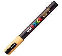 uni-ball 186520 Uni Posca Marker with Fine Bullet Nib 0.9-1.3 mm Line Width Apricot