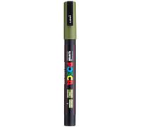 Uni : Posca Marker : PC-3M : Fine Bullet Tip : 0.9 - 1.3mm : Khaki Green