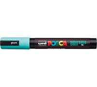 uni-ball 186567 POSCA Marker with Fine Bullet Tip, 0.9-1.3 mm Line Width, Aqua Green