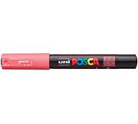 uni-ball 186727 Uni Posca Marker with Extra Fine Bullet Nib 0.7 mm Line Width Coral Pink