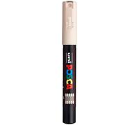 uni-ball 186772 Posca Marker with Extra Fine Bullet Tip, Beige
