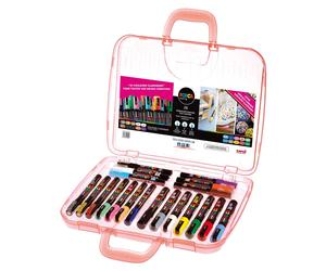 uni-Ball 186817 POSCA Classic Painting Pen Case with 20 Pens