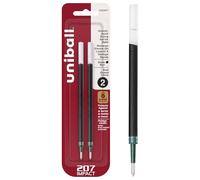 uni-ball 207 Impact Gel Pen Refills, Bold Point (1.0mm), Black, 2 Count