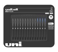 uni-ball 207 PLUS+ Retractable Gel Pen, Medium Point 0.7mm, Assorted Ink Colors, 14 ct