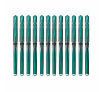 UNI-BALL 207 Signo Gel Impact Pen Set - Pack 12 Green, Red, Black, Blue 1.0 Fine