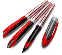 Uni-Ball AIR - 0.7mm Medium Rollerball - 3 Pack - Red - UBA-188-L