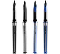 uni-ball AIR - 0.7mm Medium Rollerball - 4 Pack - 2 x Black, 2 x Blue - UBA-188-L