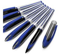 Uni-Ball AIR - 0.7mm Medium Rollerball - 6 Pack - Blue - UBA-188-L