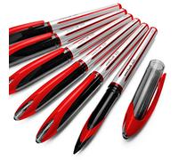 uni-ball AIR - 0.7mm Medium Rollerball - 6 Pack - Red - UBA-188-L